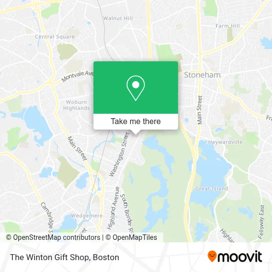 The Winton Gift Shop map