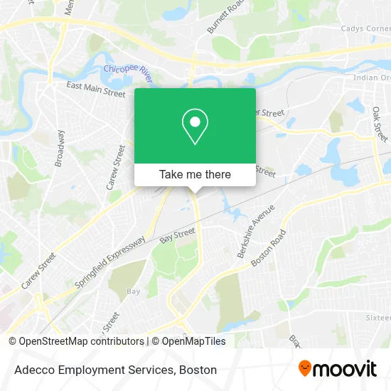 Adecco Employment Services map
