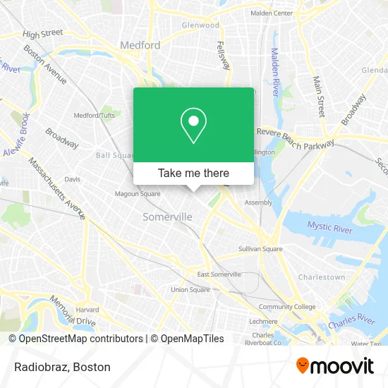 Radiobraz map