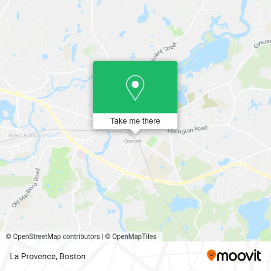 La Provence map