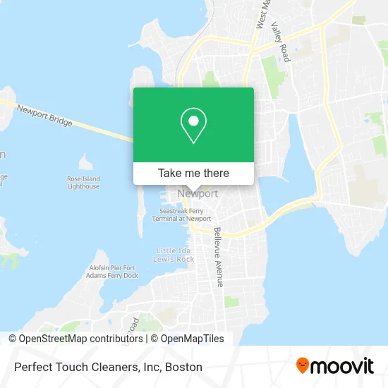Perfect Touch Cleaners, Inc map