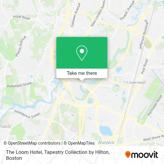 The Loom Hotel, Tapestry Collection by Hilton map