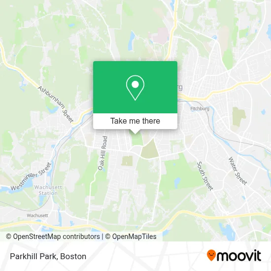 Parkhill Park map