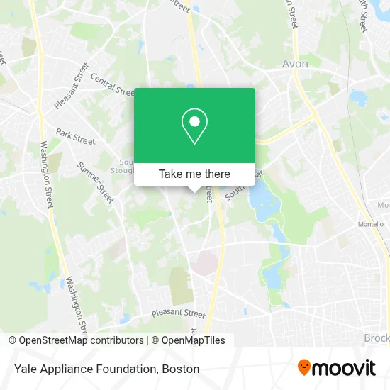 Yale Appliance Foundation map