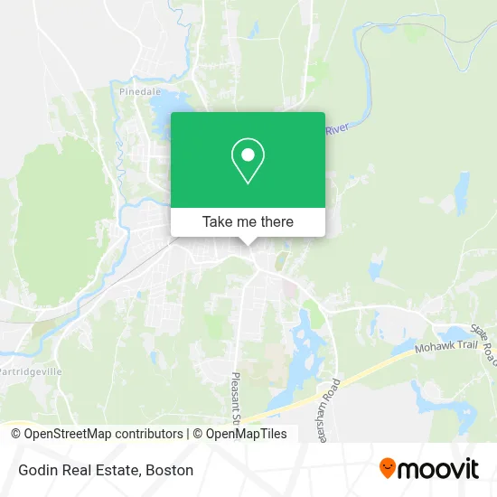 Godin Real Estate map