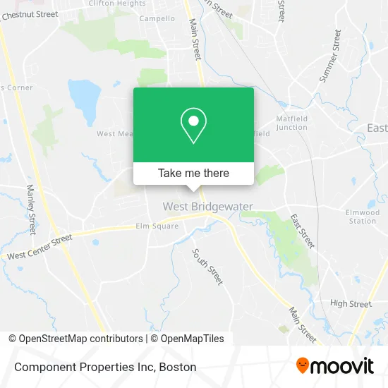 Component Properties Inc map