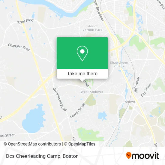 Dcs Cheerleading Camp map