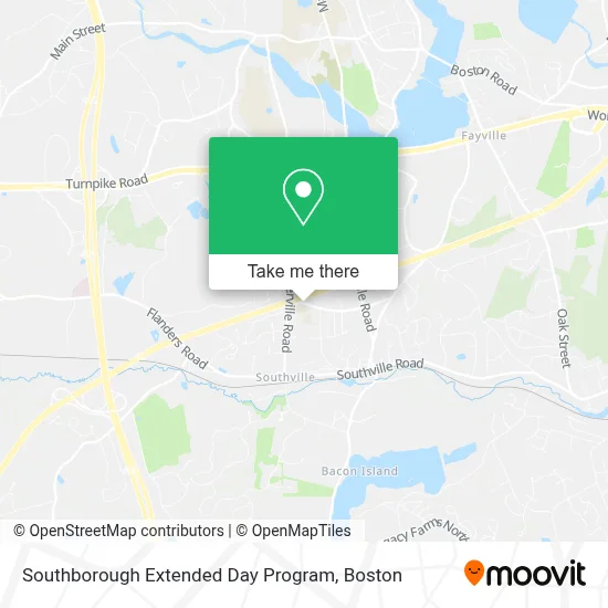 Southborough Extended Day Program map