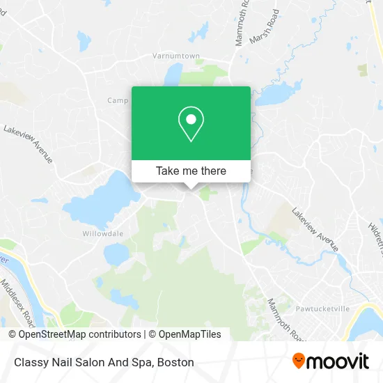 Classy Nail Salon And Spa map