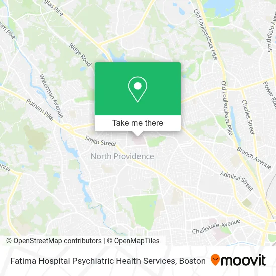 Fatima Hospital Psychiatric Health Services map