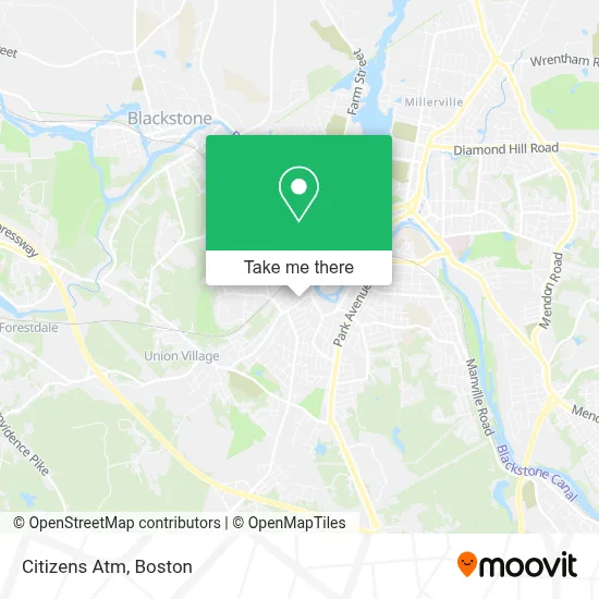 Citizens Atm map