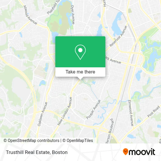 Trusthill Real Estate map