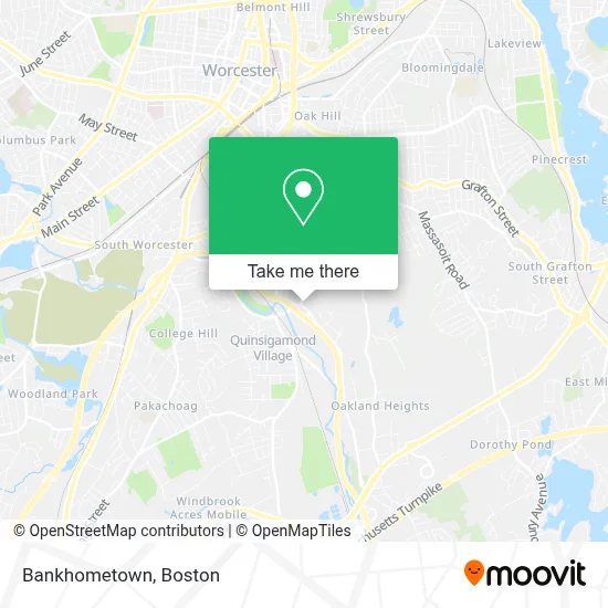 Bankhometown map