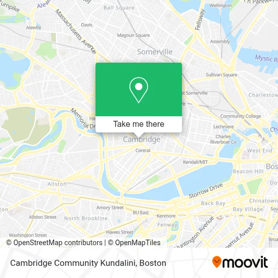 Cambridge Community Kundalini map