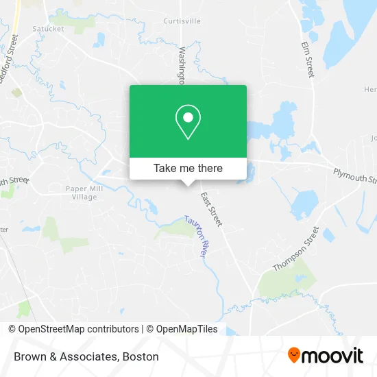 Brown & Associates map