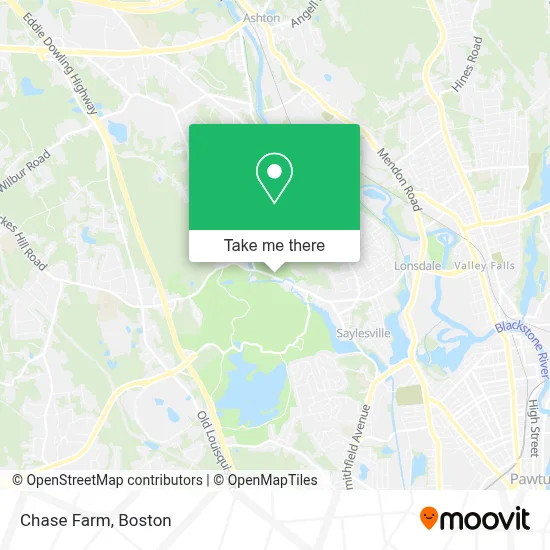 Chase Farm map