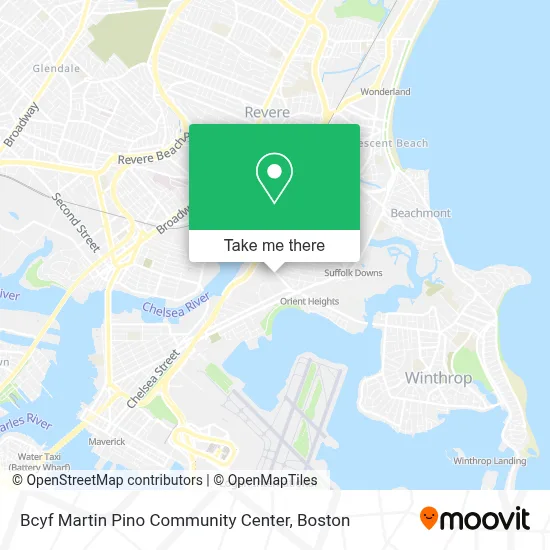 Bcyf Martin Pino Community Center map