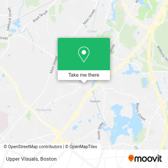 Upper Visuals map
