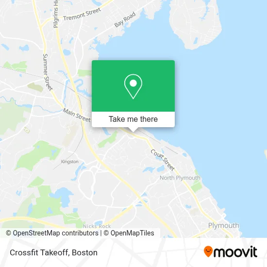 Crossfit Takeoff map