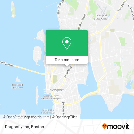 Dragonfly Inn map