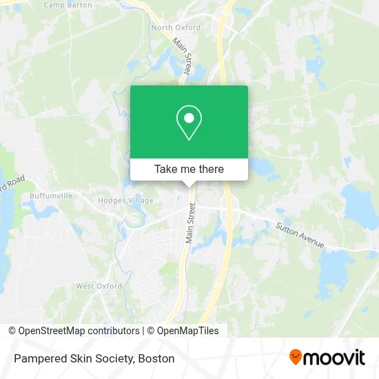 Pampered Skin Society map