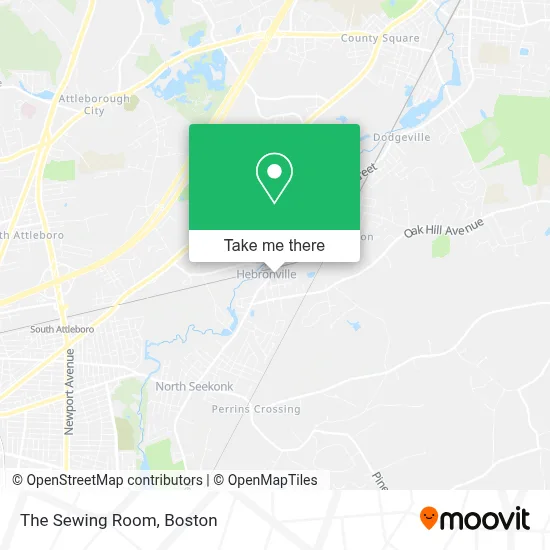The Sewing Room map