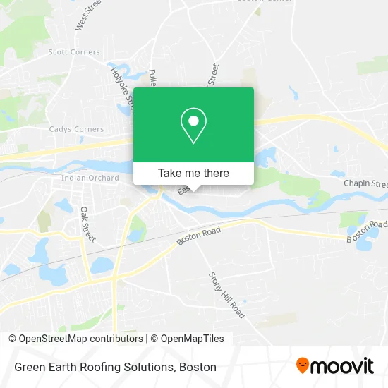 Green Earth Roofing Solutions map