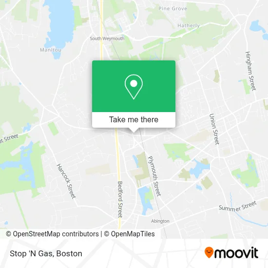 Stop 'N Gas map