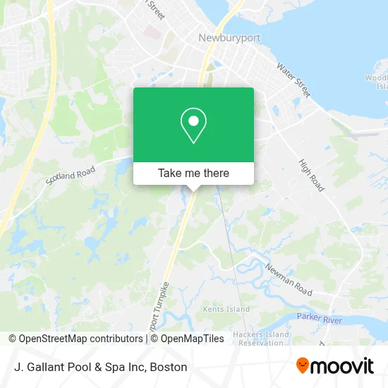 J. Gallant Pool & Spa Inc map