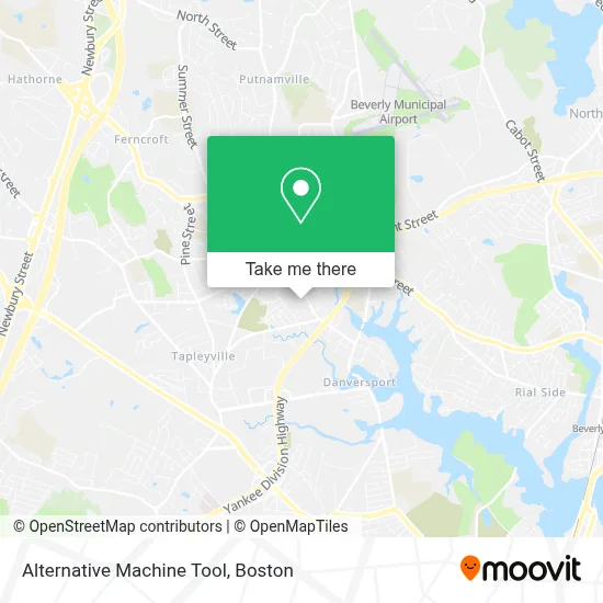 Alternative Machine Tool map