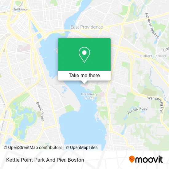 Kettle Point Park And Pier map