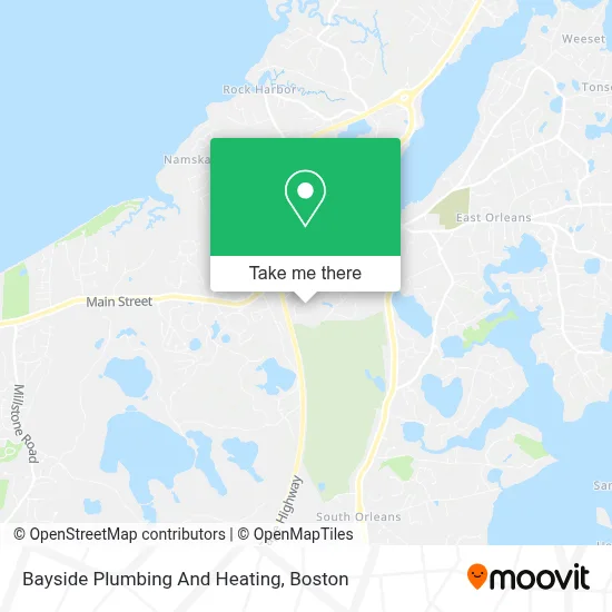 Bayside Plumbing And Heating map