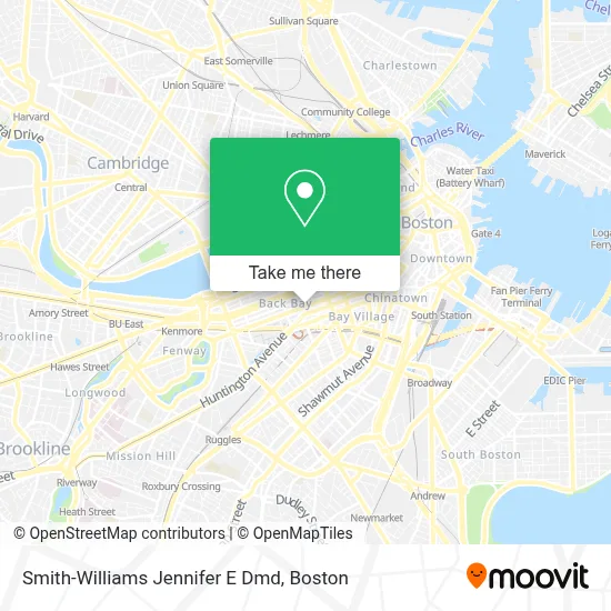 Smith-Williams Jennifer E Dmd map
