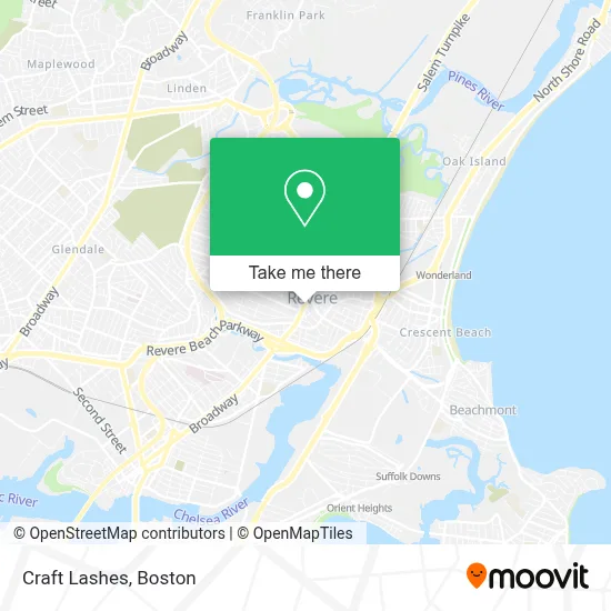 Craft Lashes map