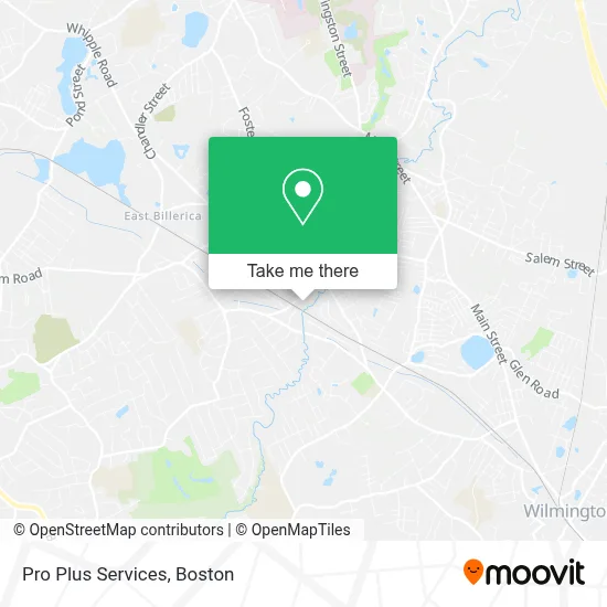 Pro Plus Services map