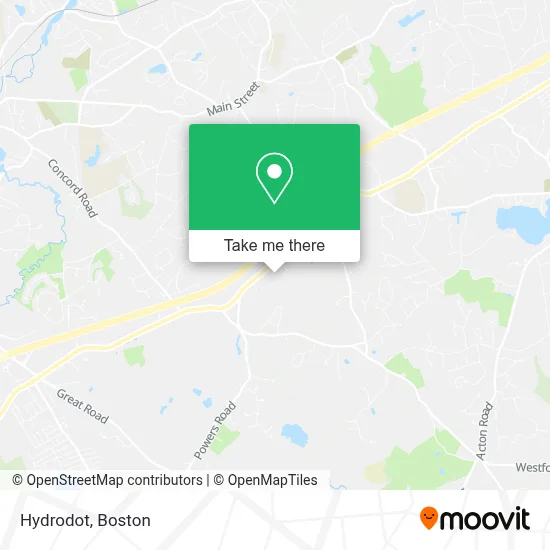 Hydrodot map