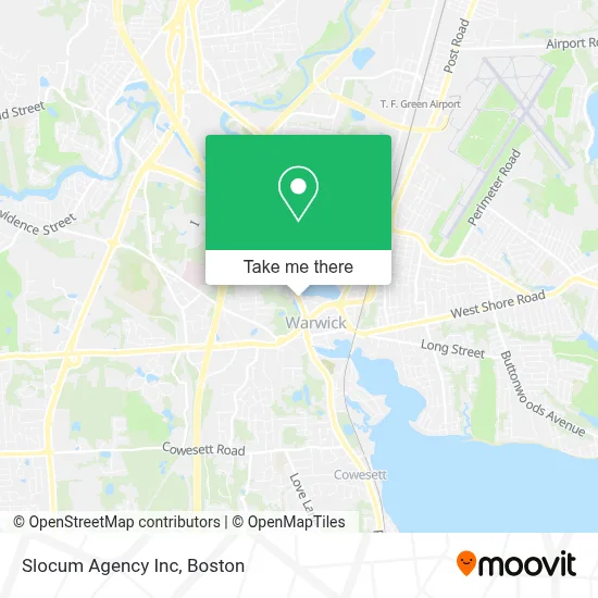 Slocum Agency Inc map