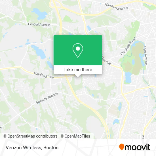 Verizon Wireless map
