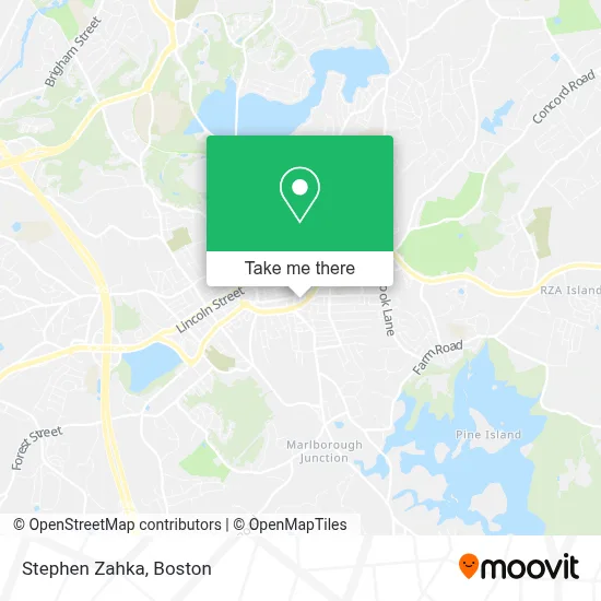 Stephen Zahka map