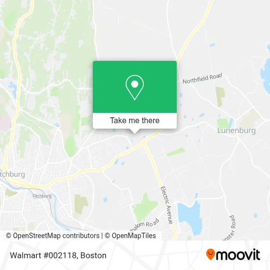 Walmart #002118 map