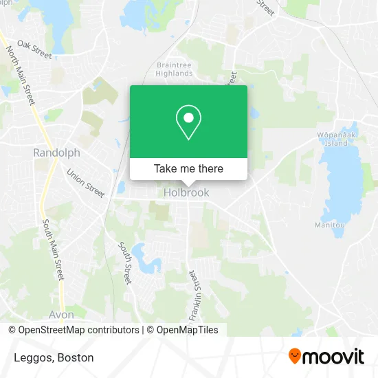 Leggos map