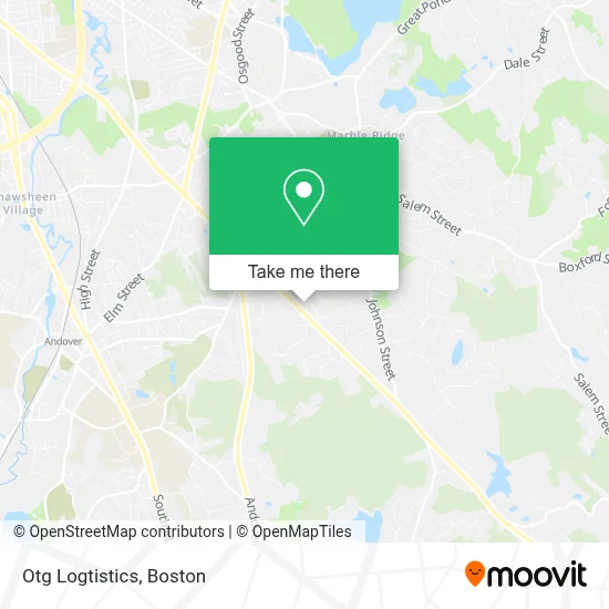 Otg Logtistics map