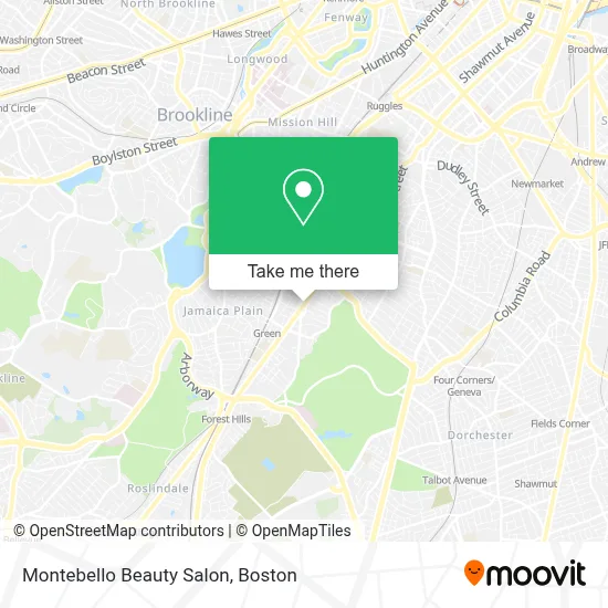 Montebello Beauty Salon map