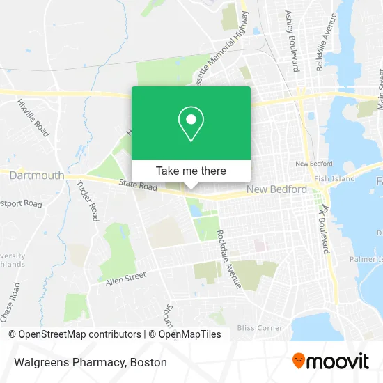 Walgreens Pharmacy map