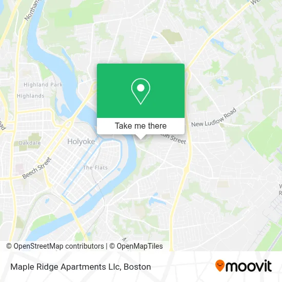 Maple Ridge Apartments Llc map