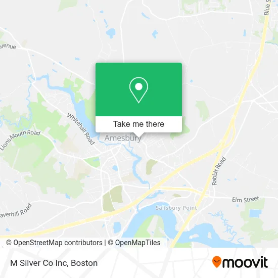 M Silver Co Inc map