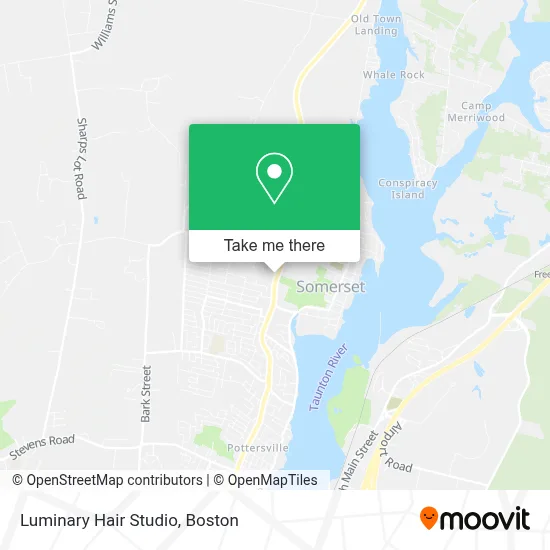 Luminary Hair Studio map