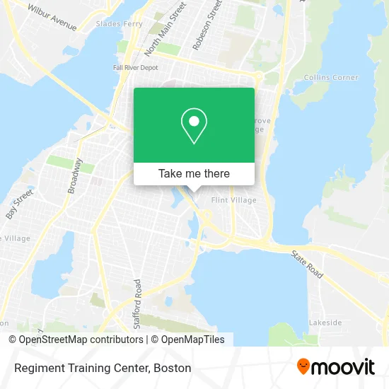 Regiment Training Center map