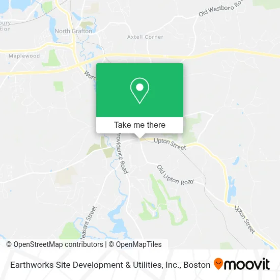 Earthworks Site Development & Utilities, Inc. map