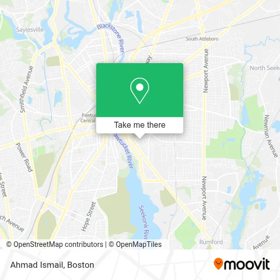Ahmad Ismail map